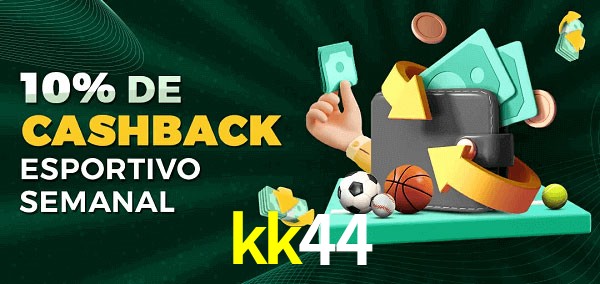 10% de bônus de cashback na kk44